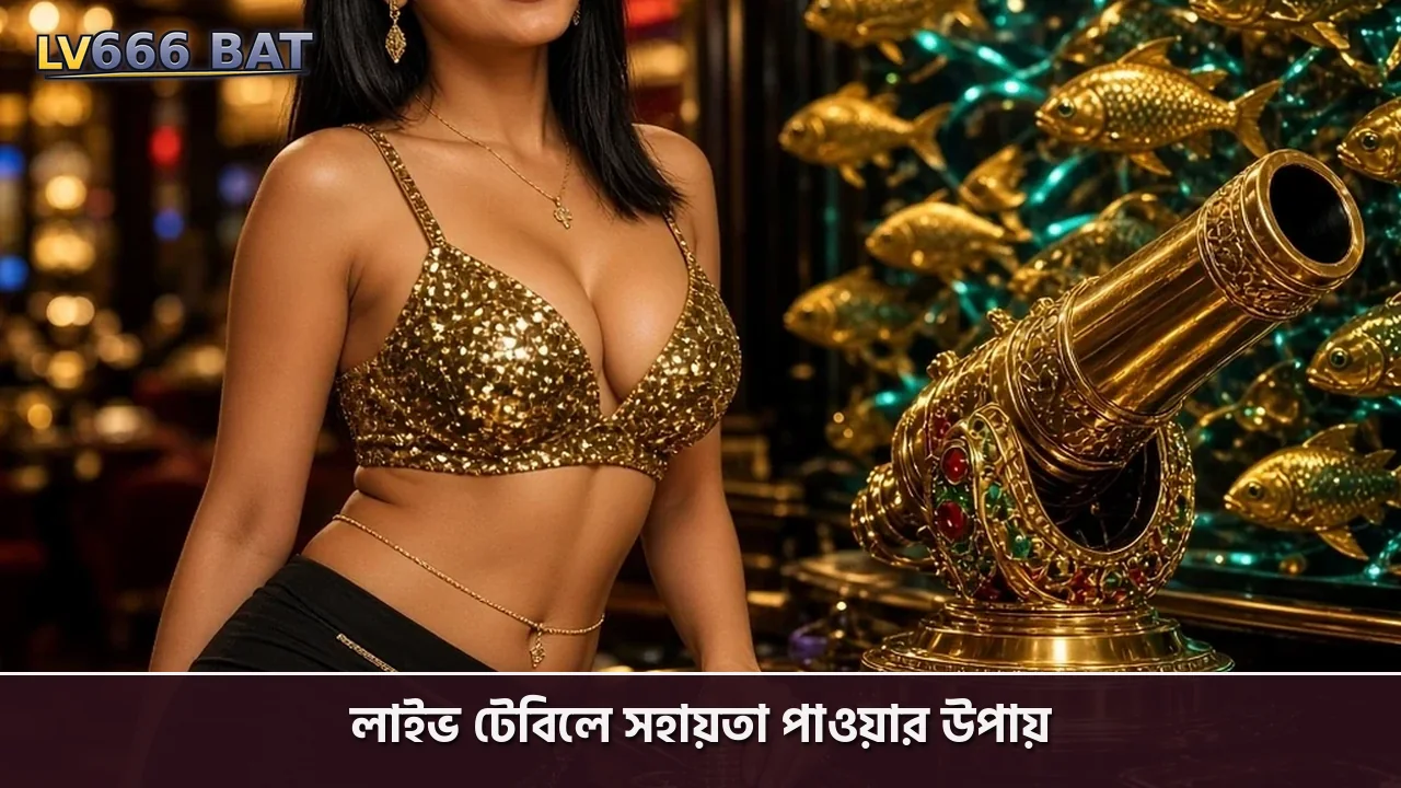লাইভ টেবিলে সহায়তা পাওয়ার উপায়