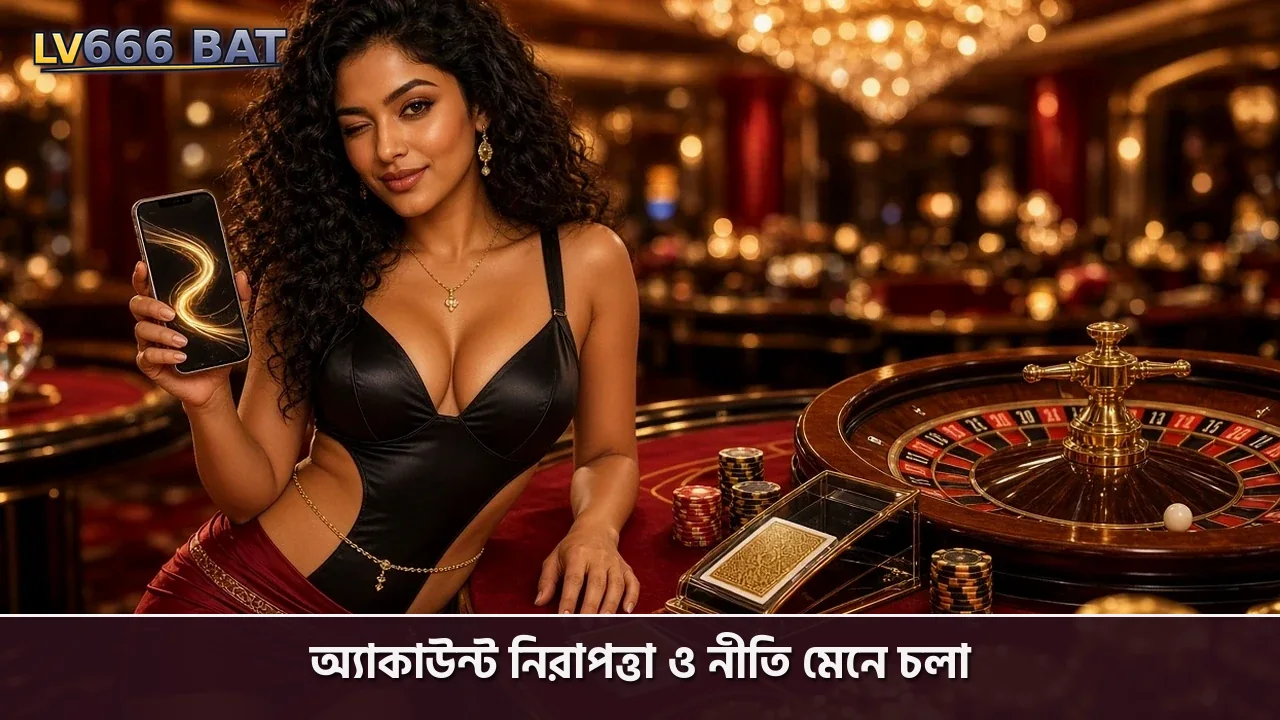 অ্যাকাউন্ট নিরাপত্তা ও নীতি মেনে চলা