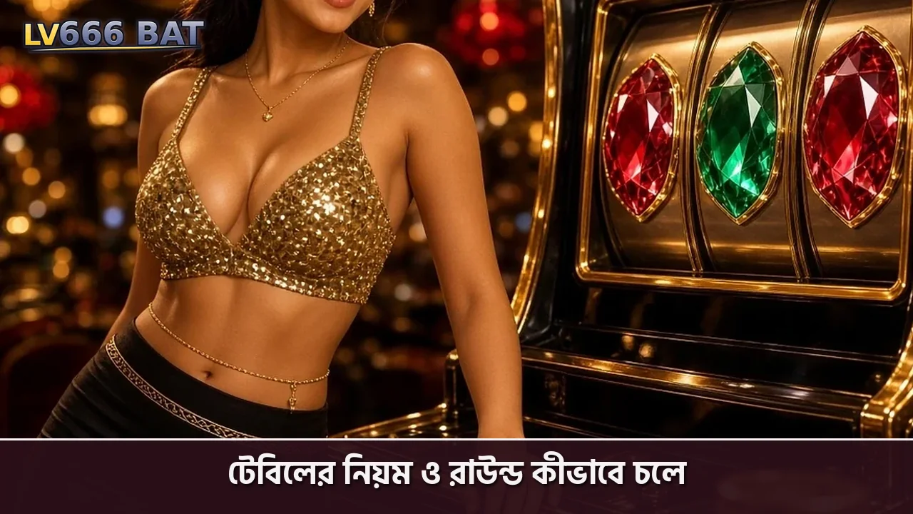 টেবিলের নিয়ম ও রাউন্ড কীভাবে চলে