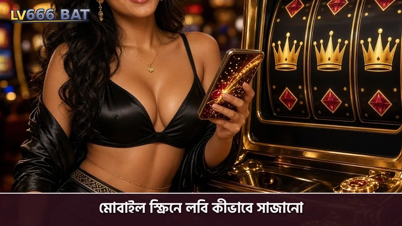 মোবাইল স্ক্রিনে লবি কীভাবে সাজানো